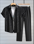 Elegant summer set for men (black)