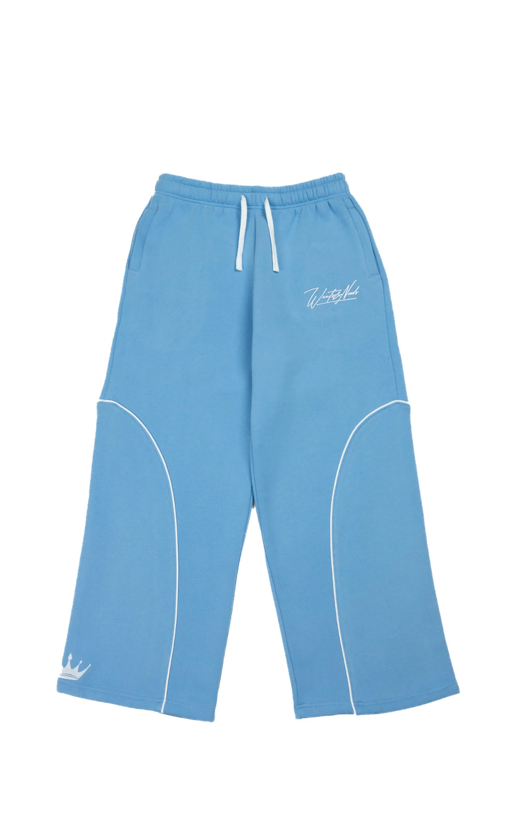 Blue Baggy Sweatpants
